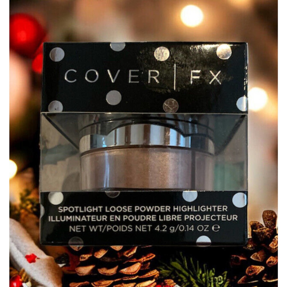 COVER FX Spotlight Loose Powder Highlighter 4.2 g / .14 Oz GLITZ ~ NIB